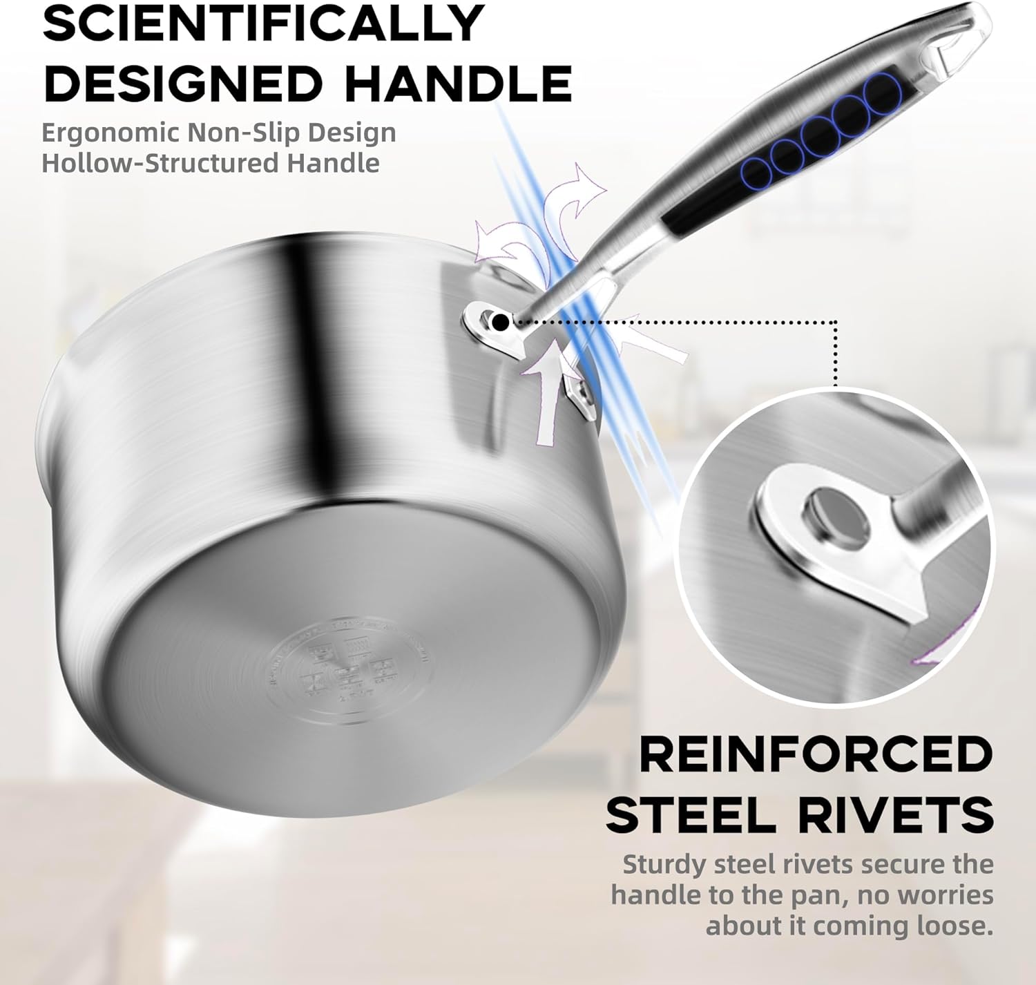 Versatile 15 Quart Stainless Steel Saucepan with Steamer