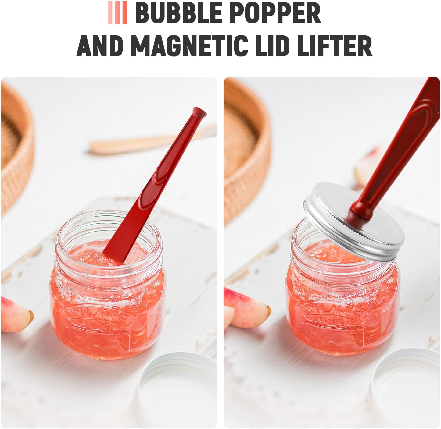 Magnetic Jar Lid Lifter 2PCS