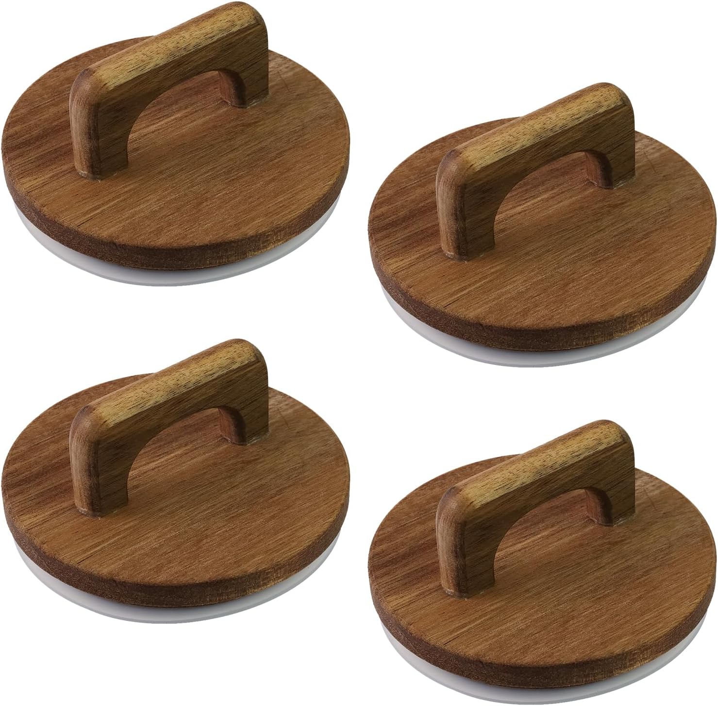 Antrader 4-Piece Wooden Storage Lids