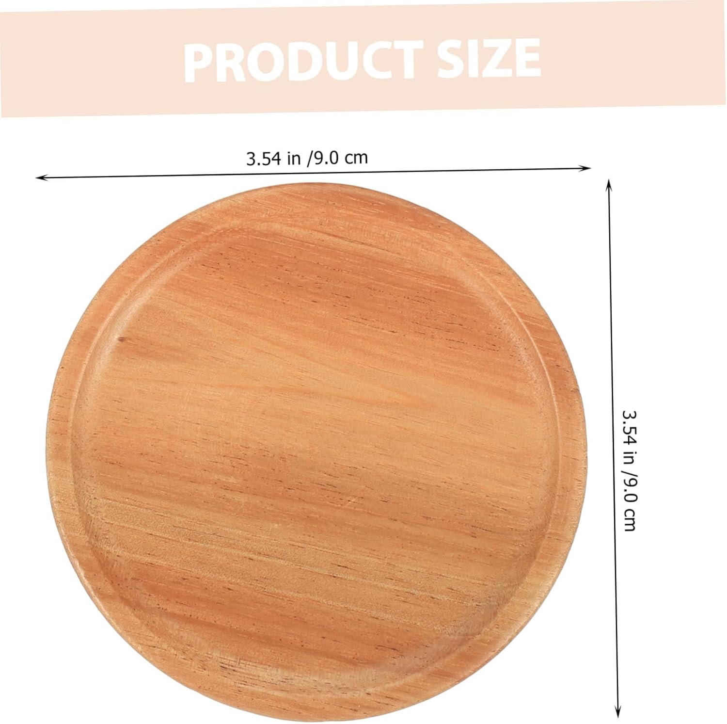 4pcs Wide Mouth Wooden Storage Lids for Mason Jars