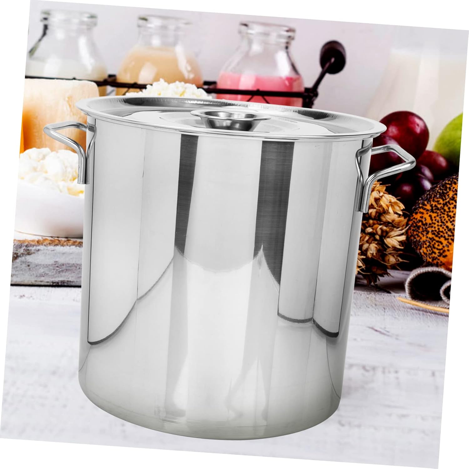 2-Piece Crayfish Boiler Containers for Food Preparation