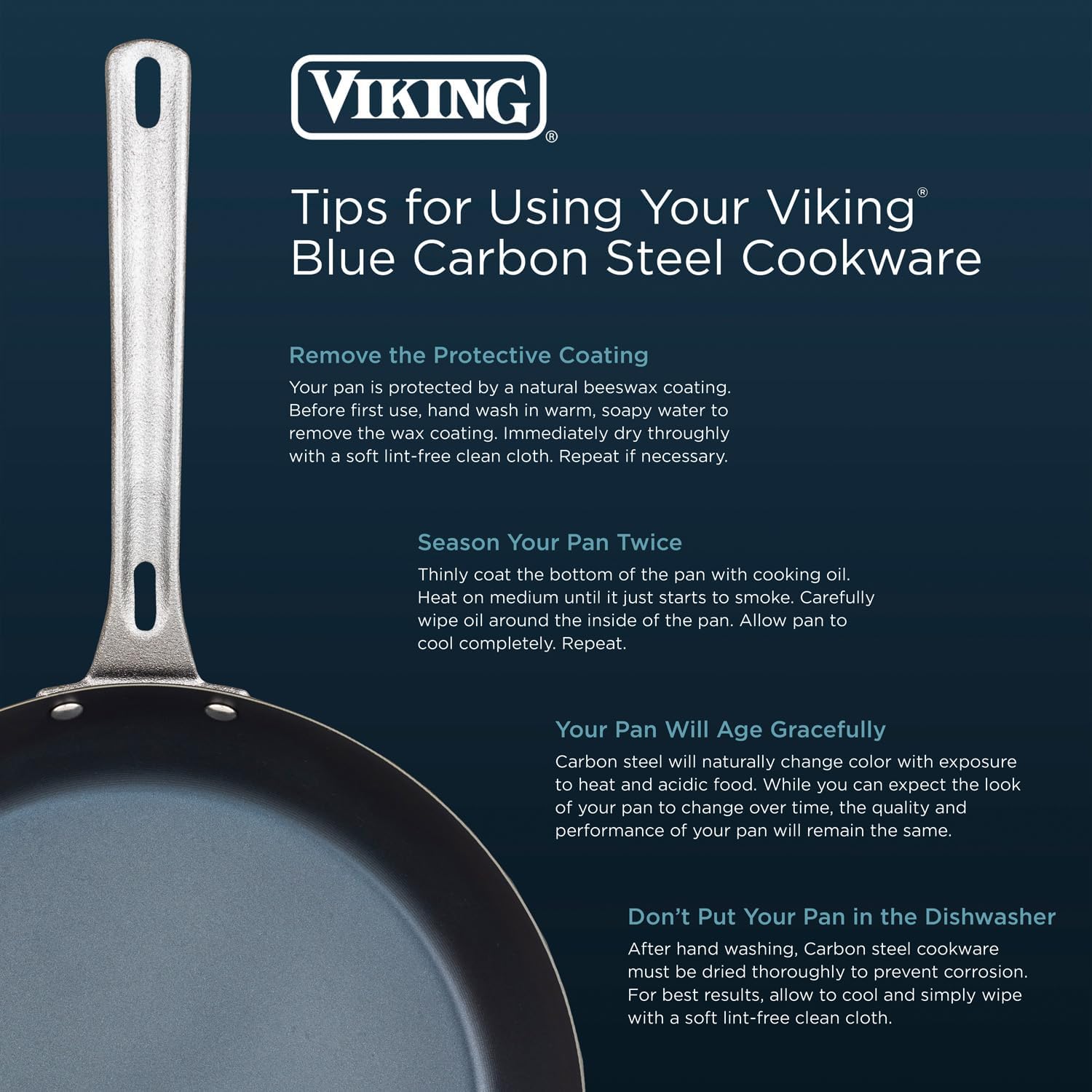 Viking Non-Stick Frying Pans Durable Elevating