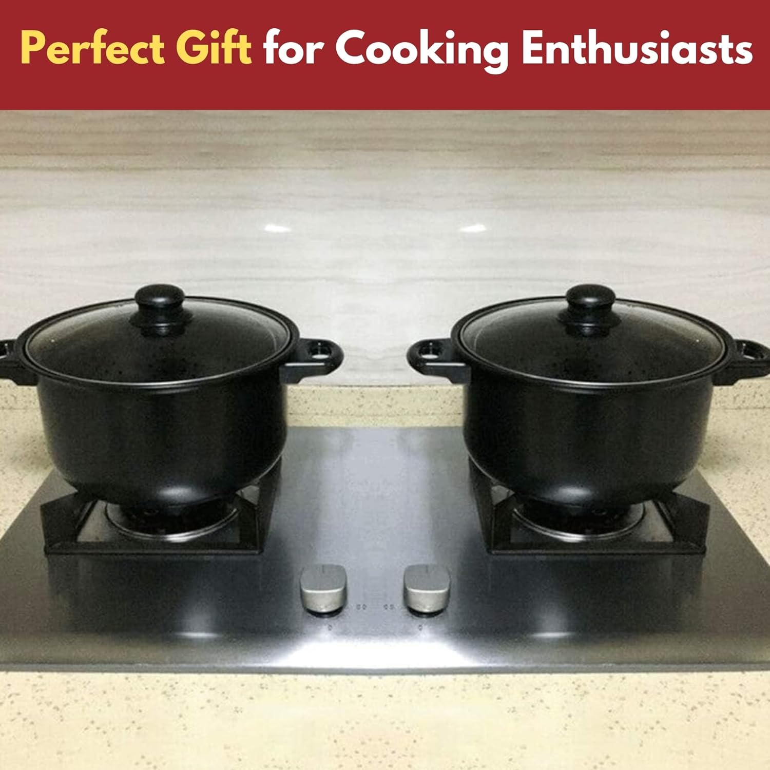 Versatile Stock Pot with Lid and Strainer