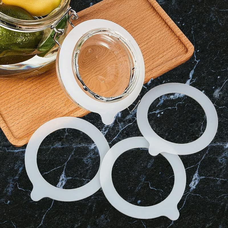Silicone Gasket for Airtight Preserve Jar Lids