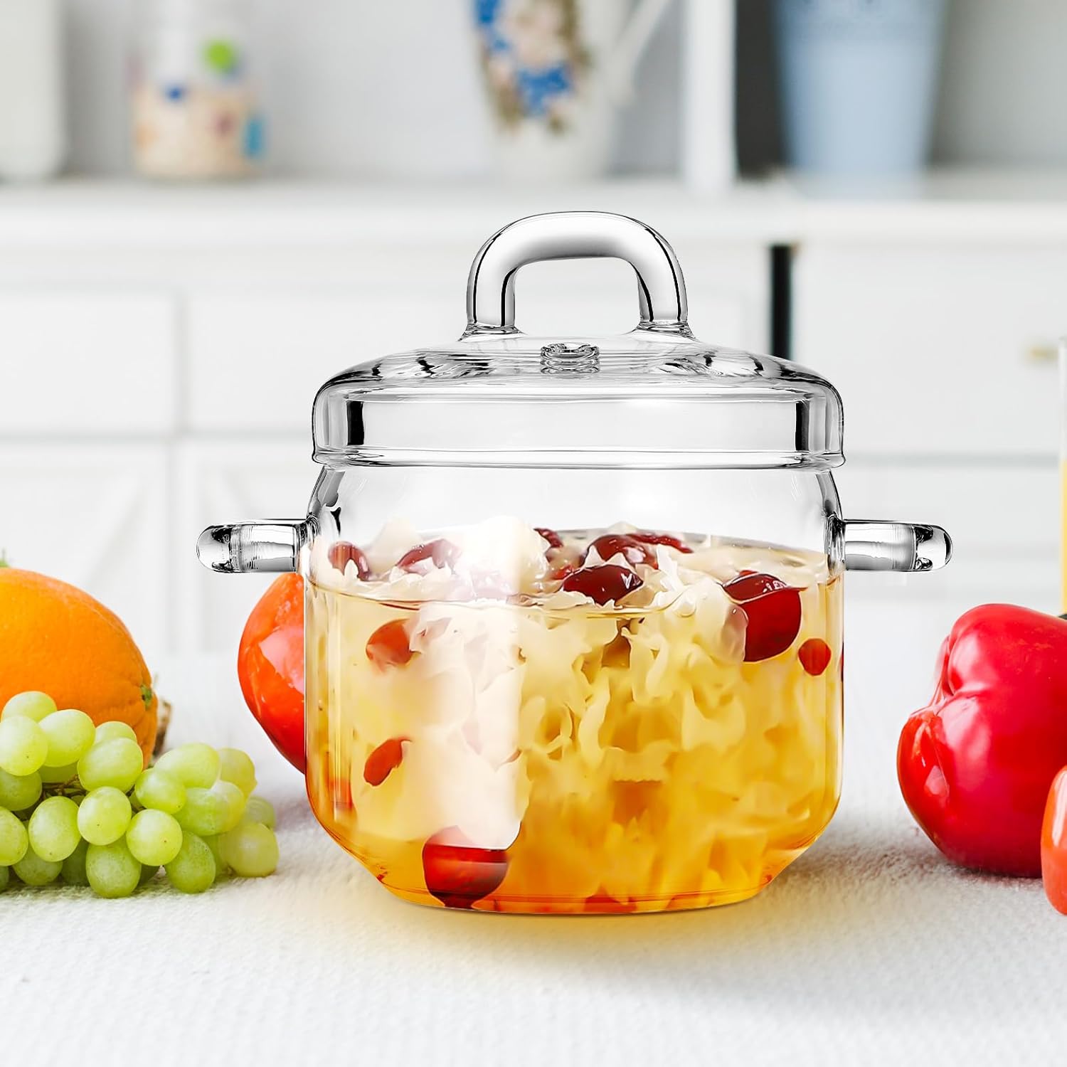 Healthy Glass Steaming Bowl