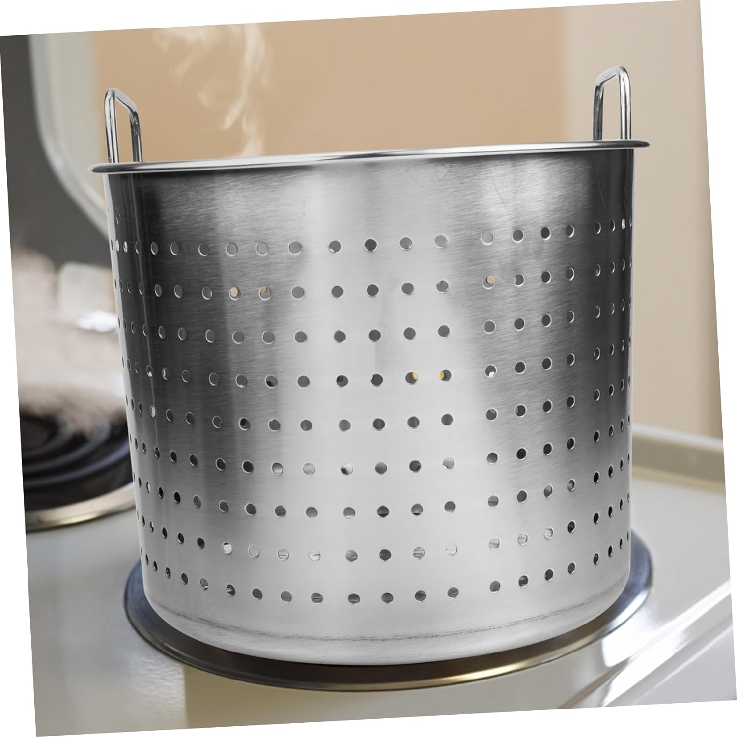 BESTonZON 10-in-1 Stainless Steel Stockpot with Mesh Screen