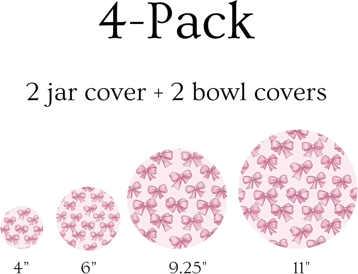 MAYBELLE JOY - Sourdough Reusable Jar Bowl Covers