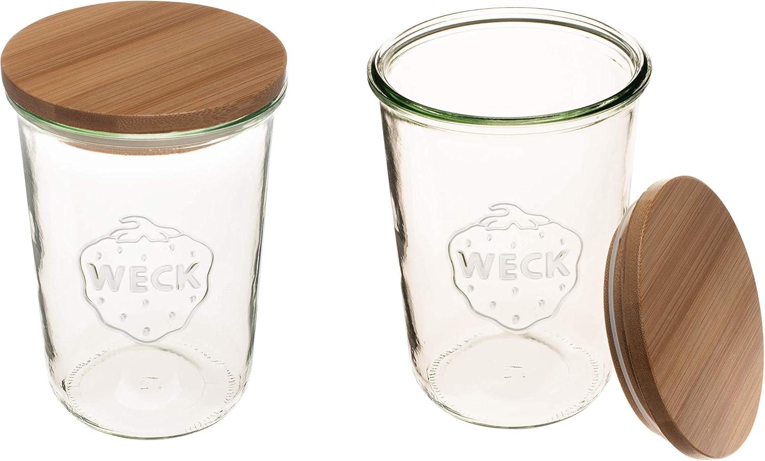 High-Quality Glass Canning Jars Set of 2