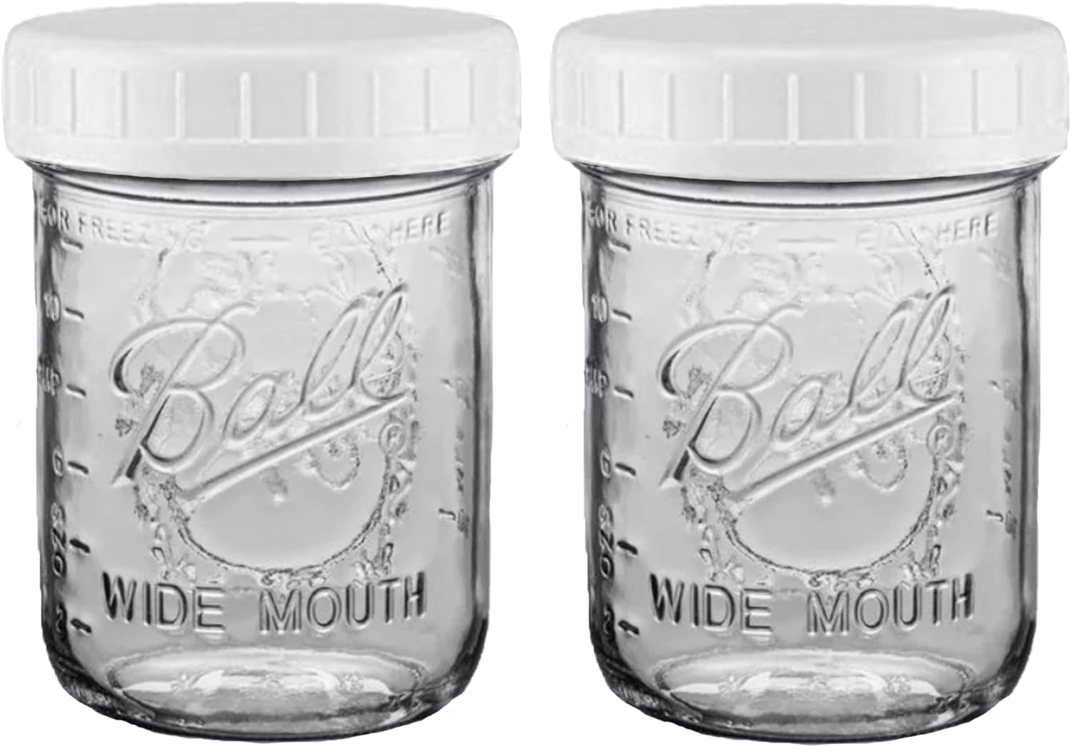 Perfect Mason Jars 16-Ounce 2-Pack