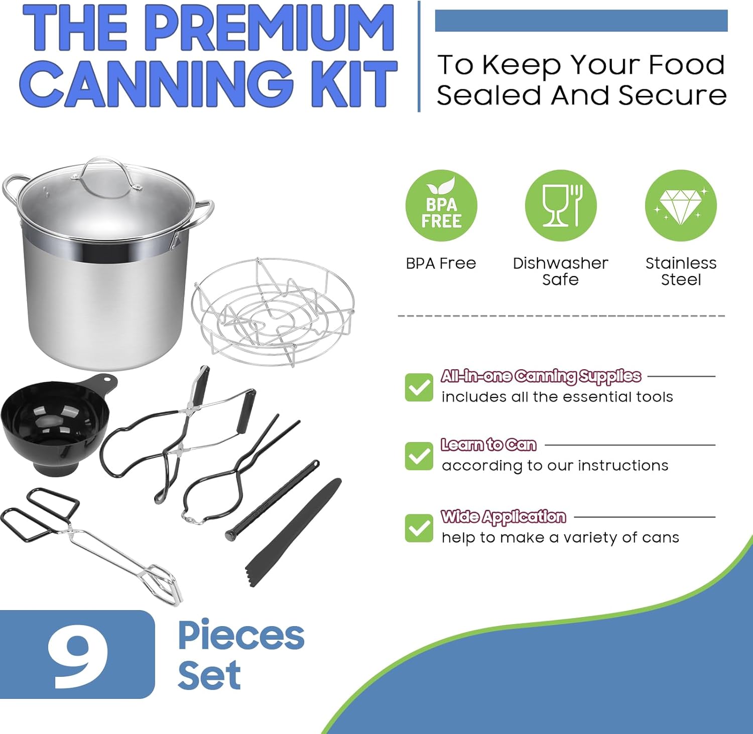 Fast Easy Canning Kit for Beginners