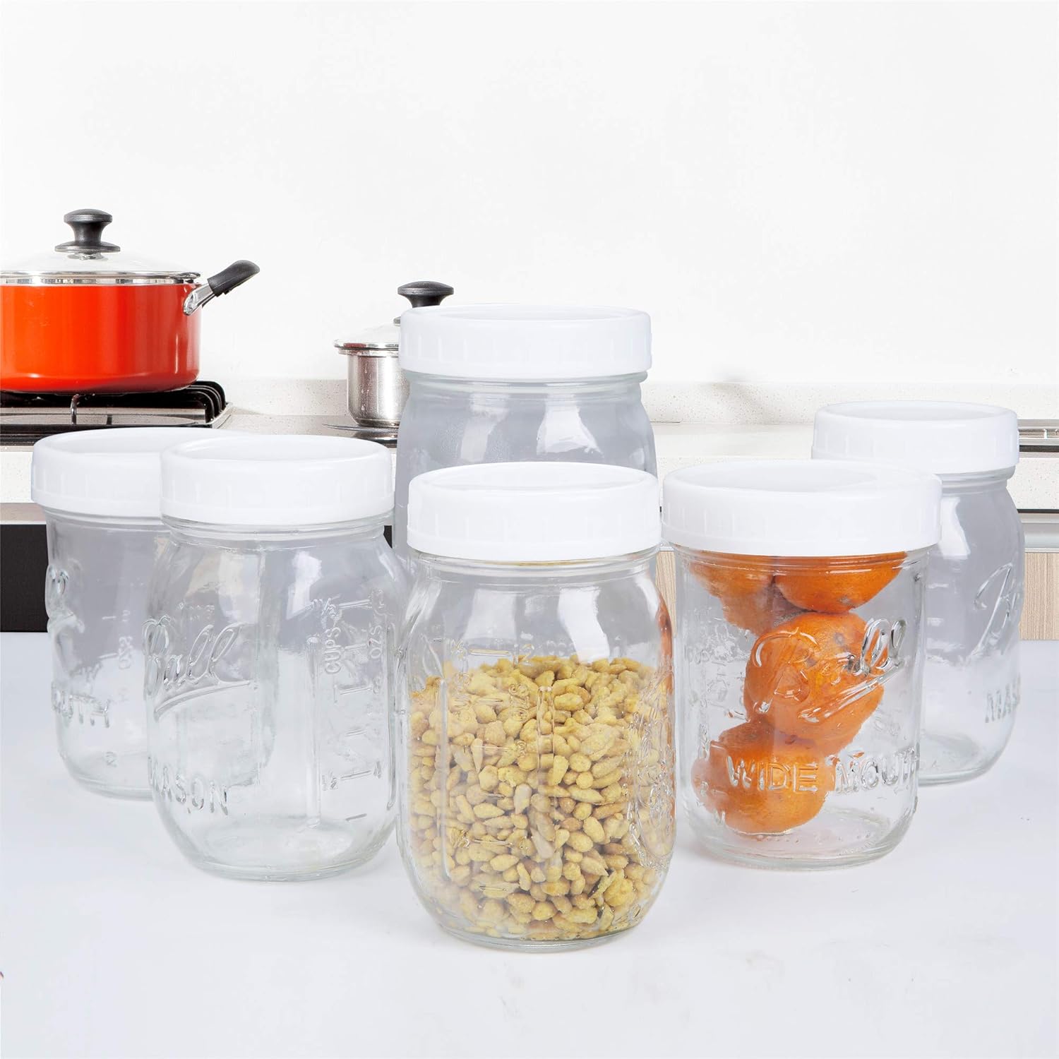16-Piece Set for Mason Jars