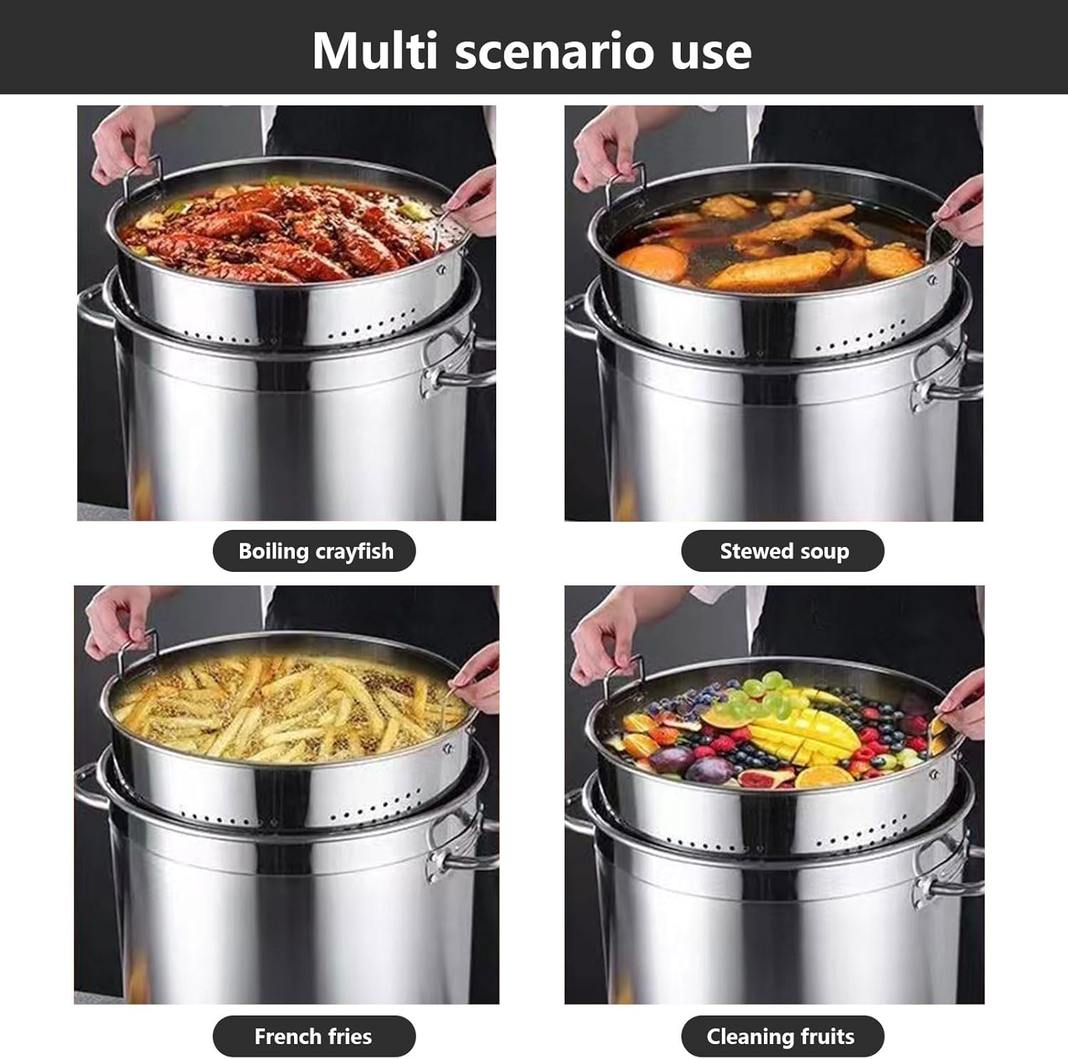 Stainless Steel Stockpot