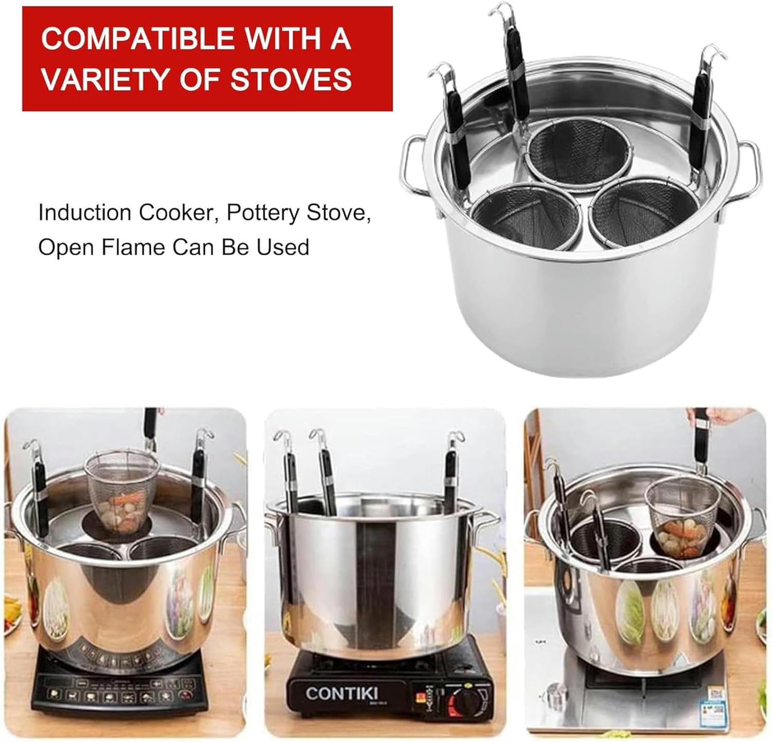 Fast-Pasta Cooker with Multi-Purpose Design