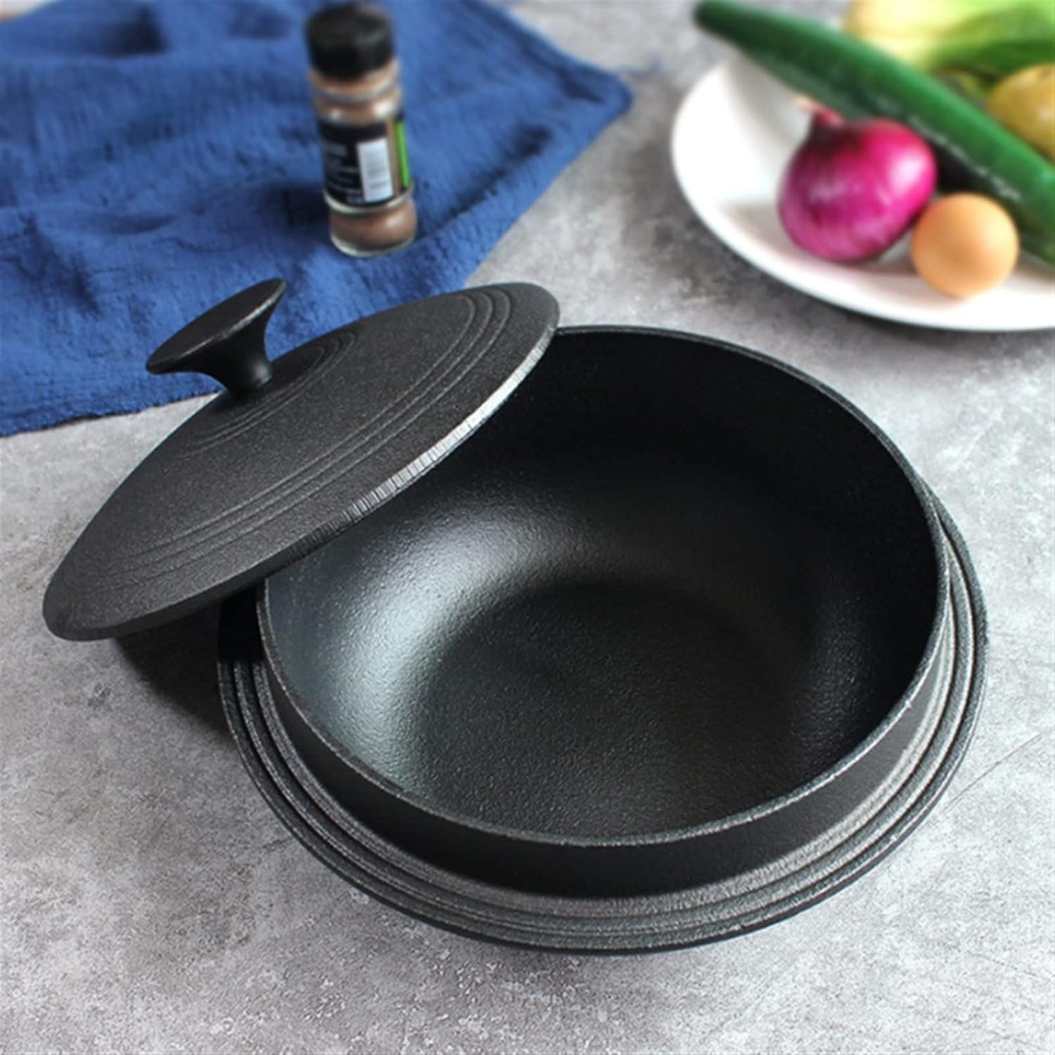 Cast Iron Stock Pot for Soups Stew