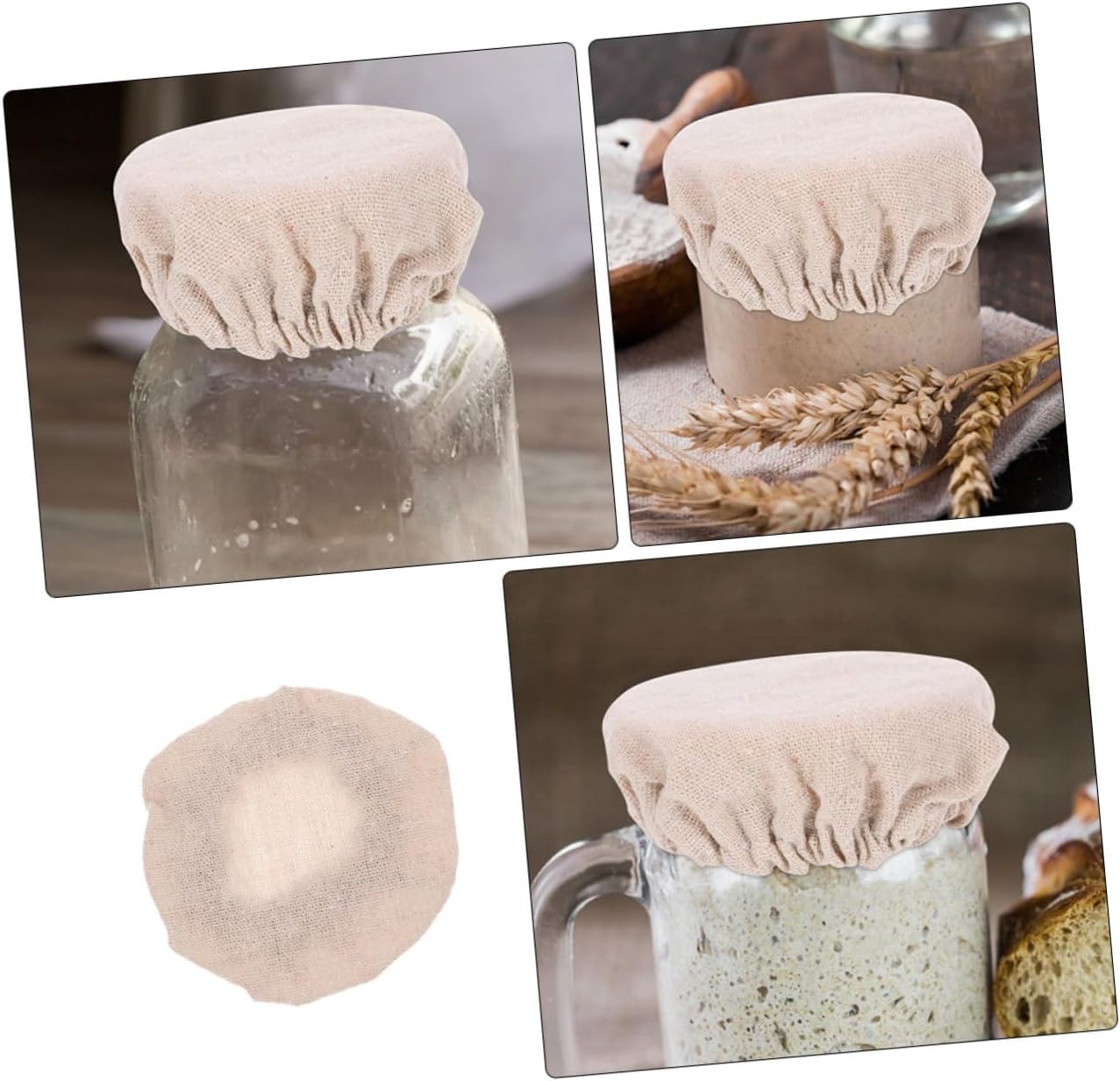 Secure Fit Jar Lids 4-Pack