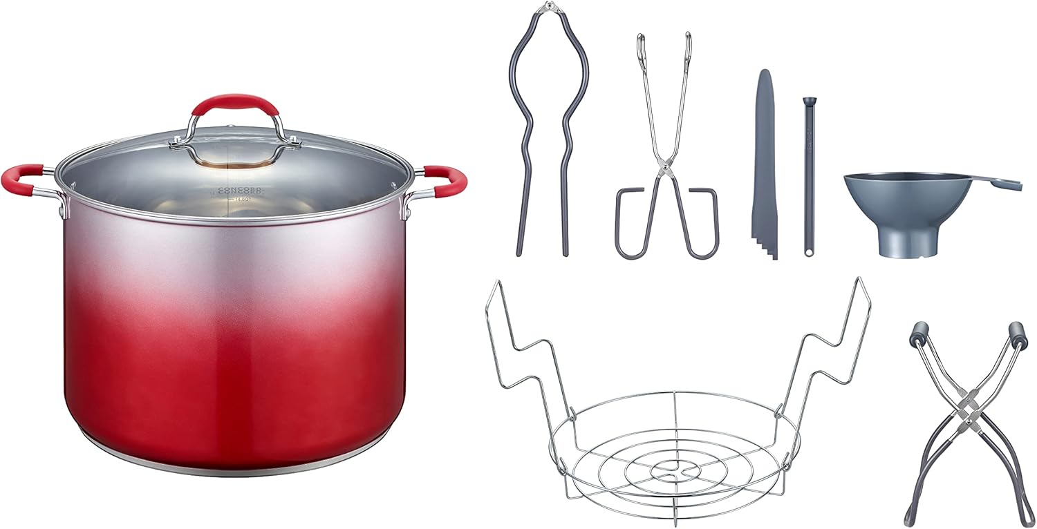 Concord 20 qt stainless steel canning set
