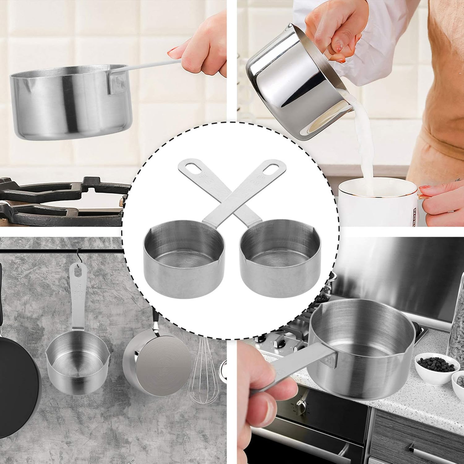 Stainless Steel Pot Saucepan Set