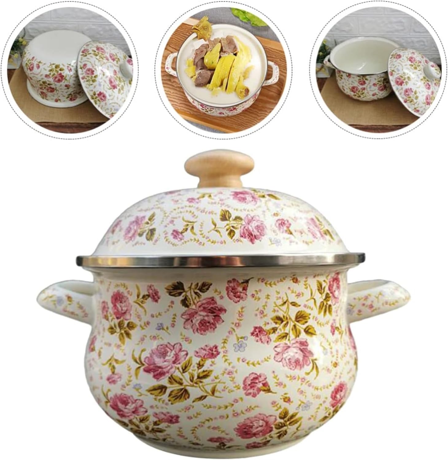 BINGWANG Retro Retrobabe Stockpot