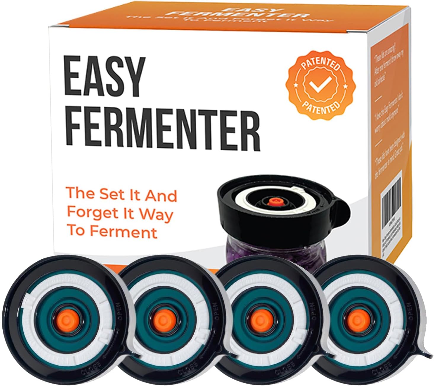 Easy Fermenter Simplify Fermentation with Mason Jar Lids