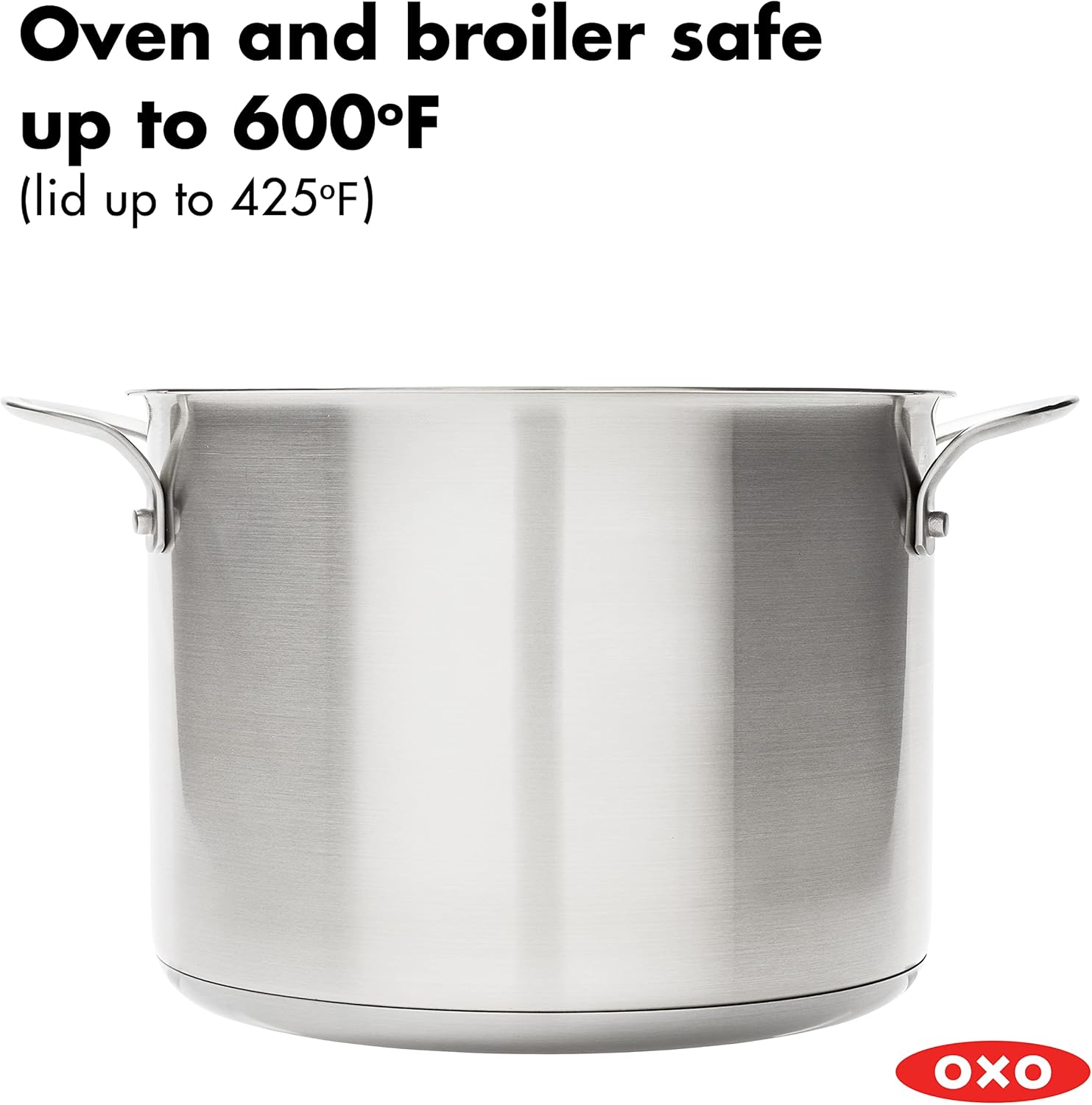 Oxo Stainless Steel 84QT Multipurpose Boiler Pot with Steamer
