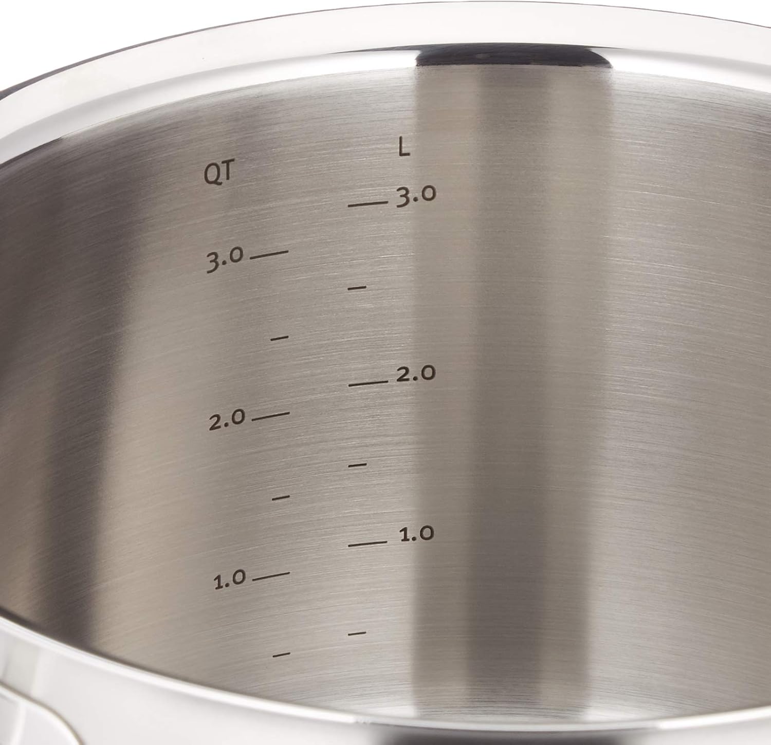 Fissler Pure-Profi Collection Stainless Steel Stockpot with Metal Lid 42 Quart