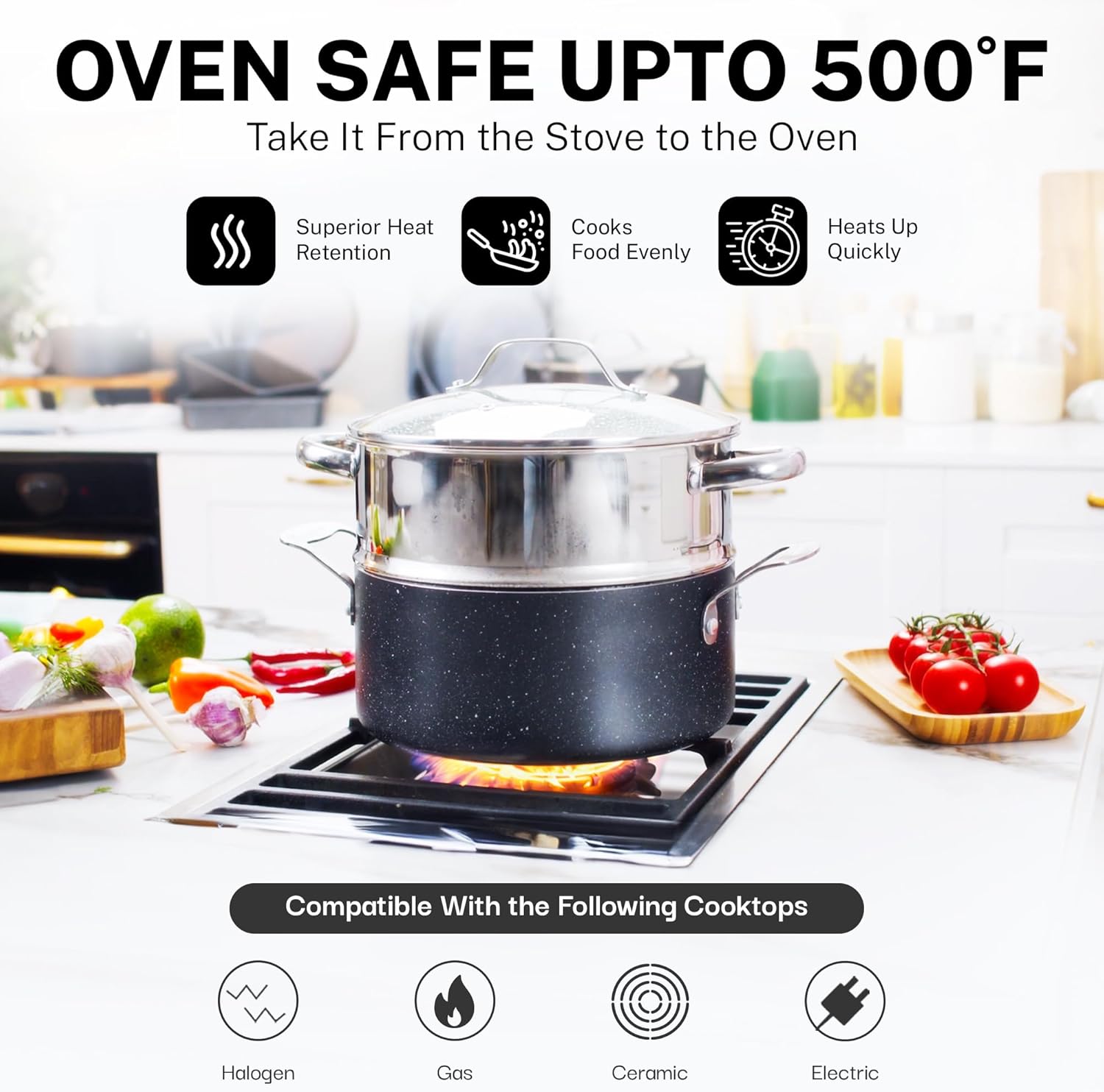 Granitestone 20-Piece Cookware Set