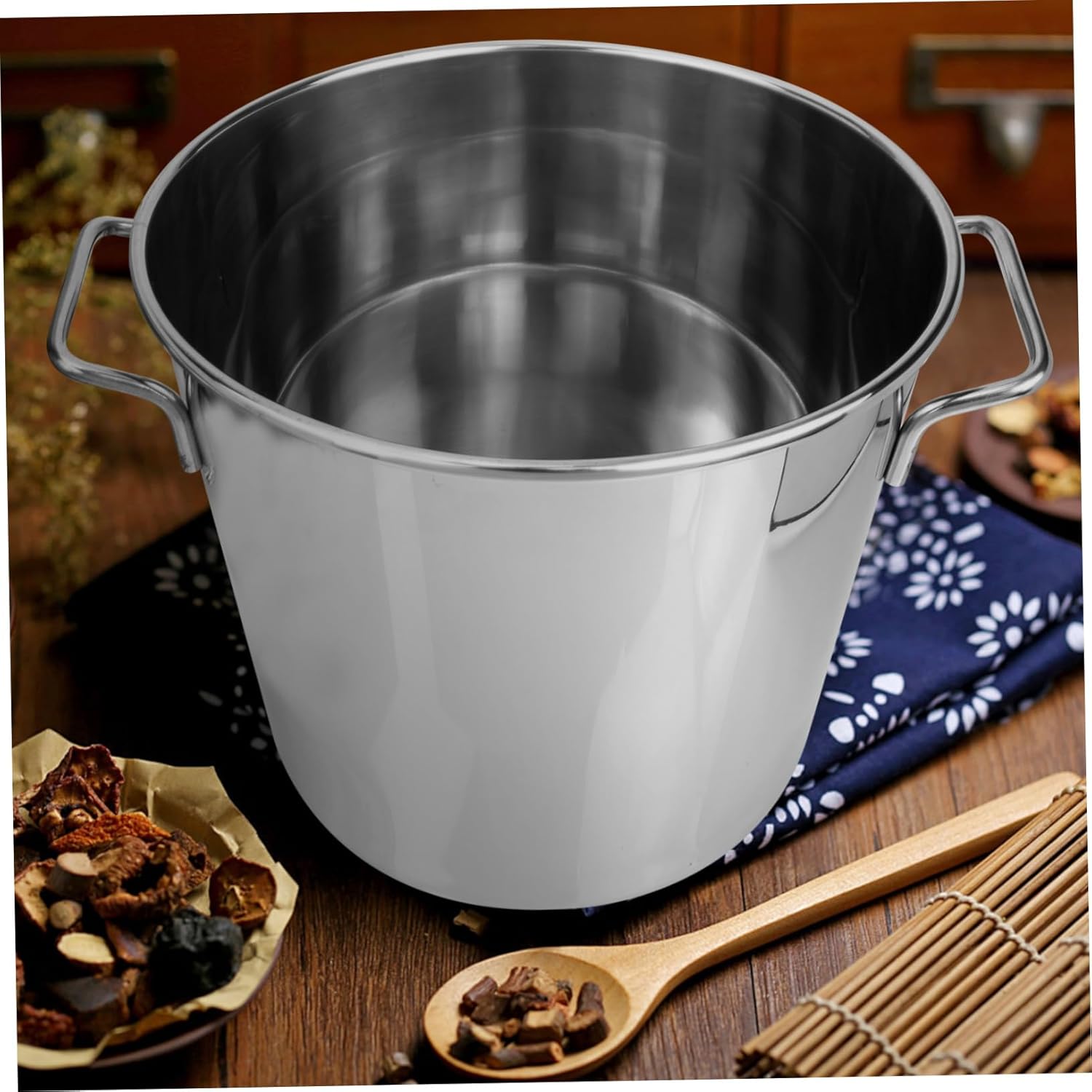 2-Piece Crayfish Boiler Containers for Food Preparation