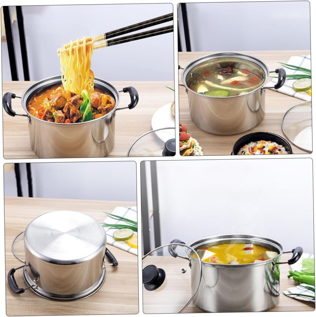 BESTOYARD Stainless Steel Stockpot 16C