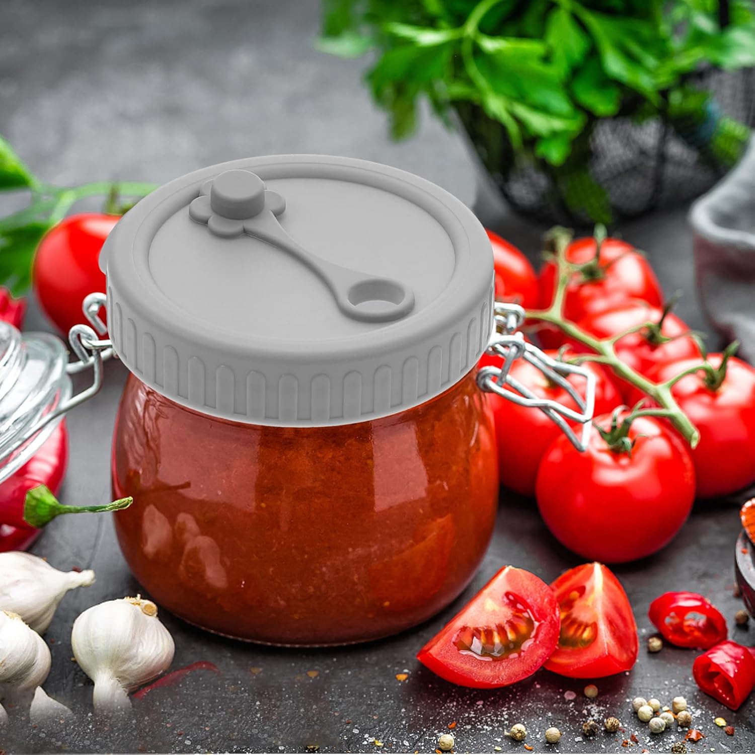 Leak-Proof Mason Jar Lid