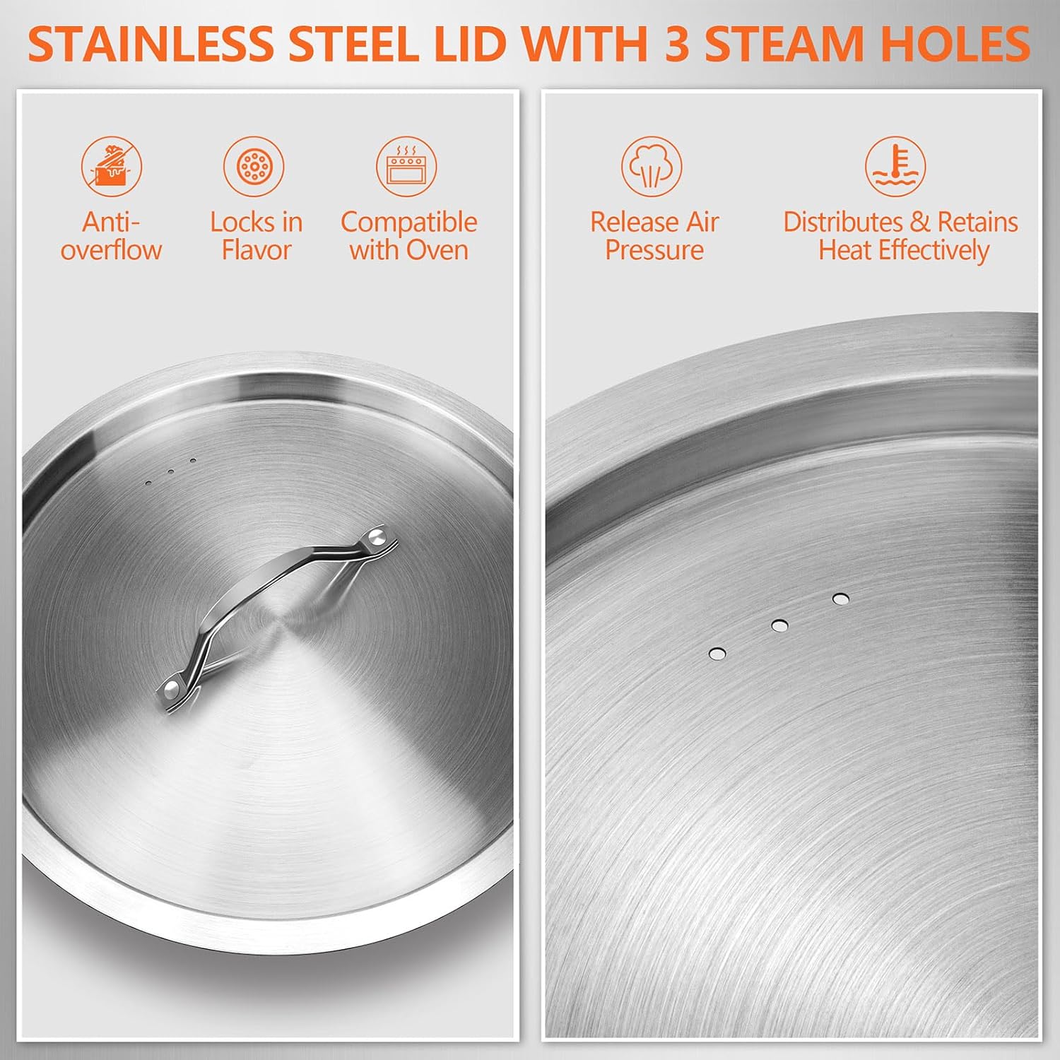 24-Quart Stainless Steel Stock Pot