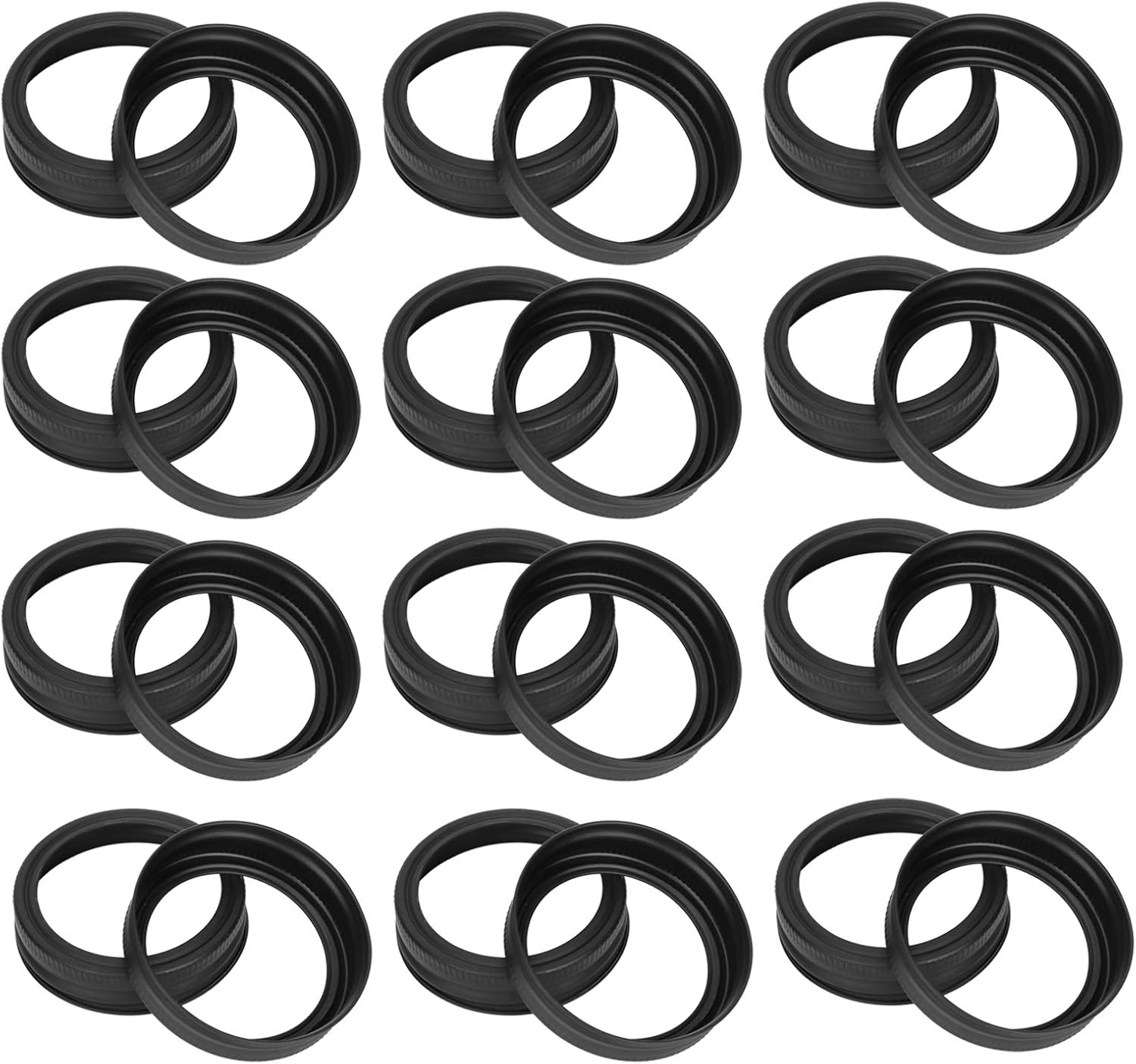 Easy-Master 24-Piece Stainless Steel Mason Jar Lids