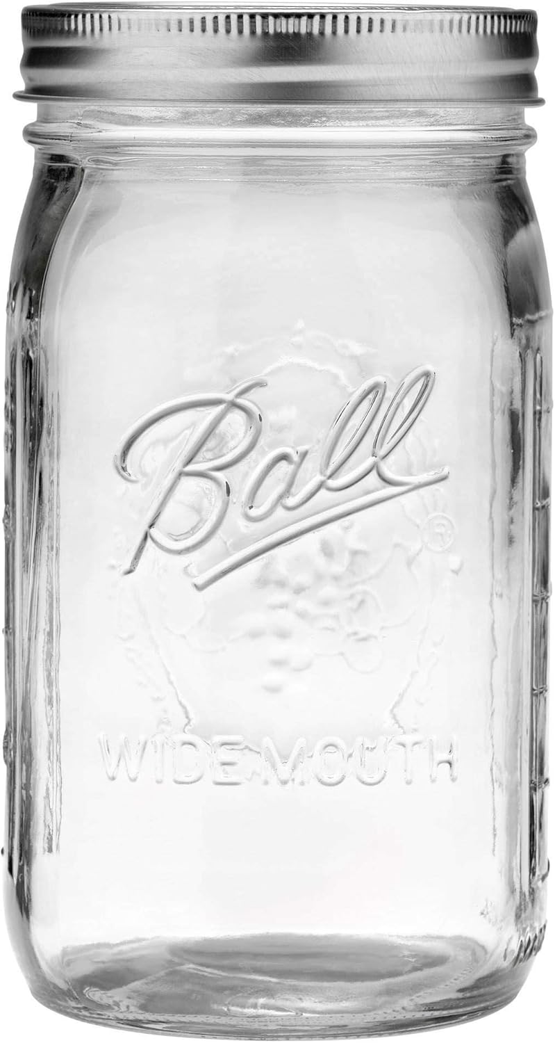 Ball 12-Pack Clear Glass Mason Jars Set