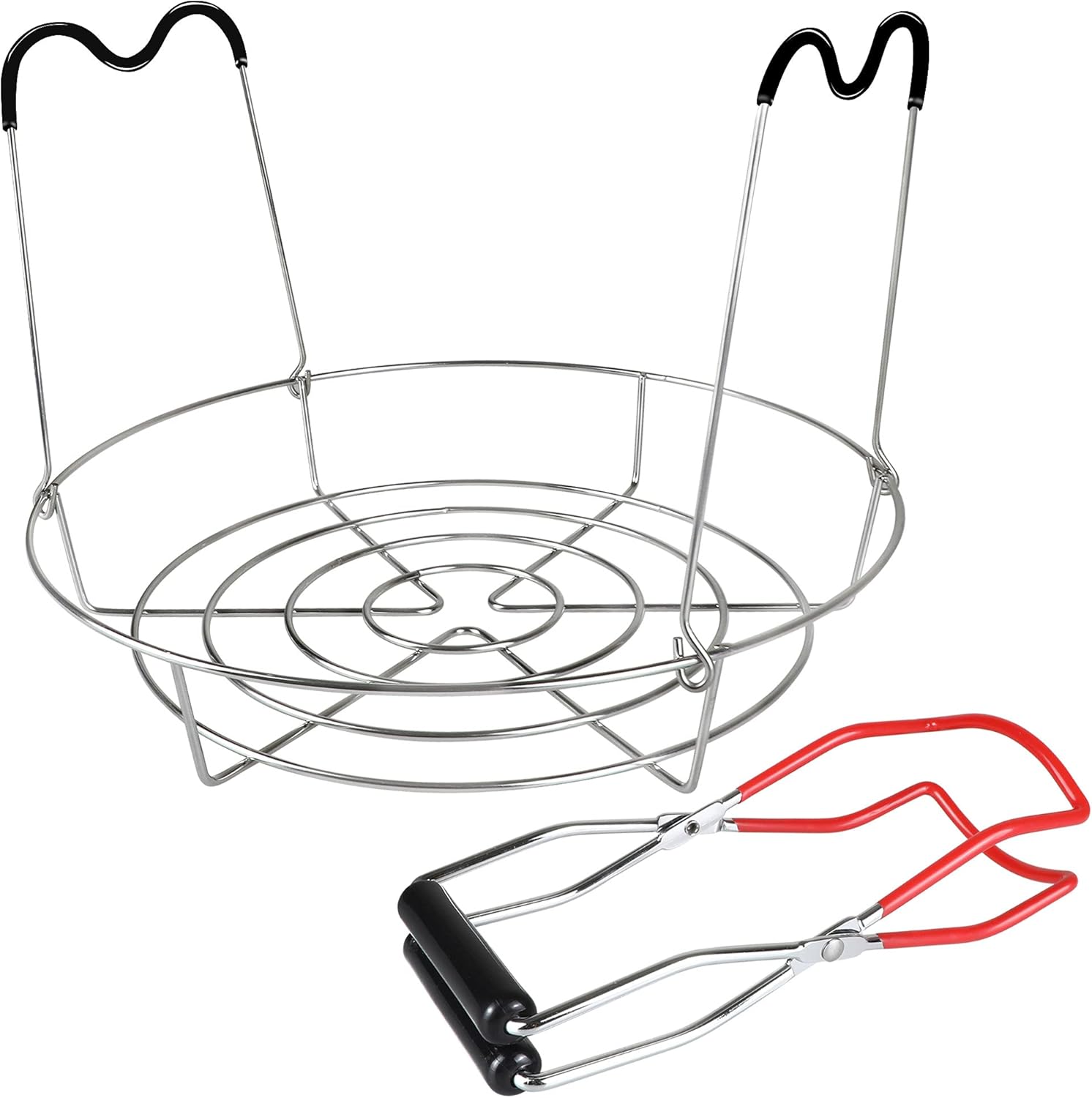 12-inch Stainless Steel Canning Rack Holds 7 Pints or 6 Quarts