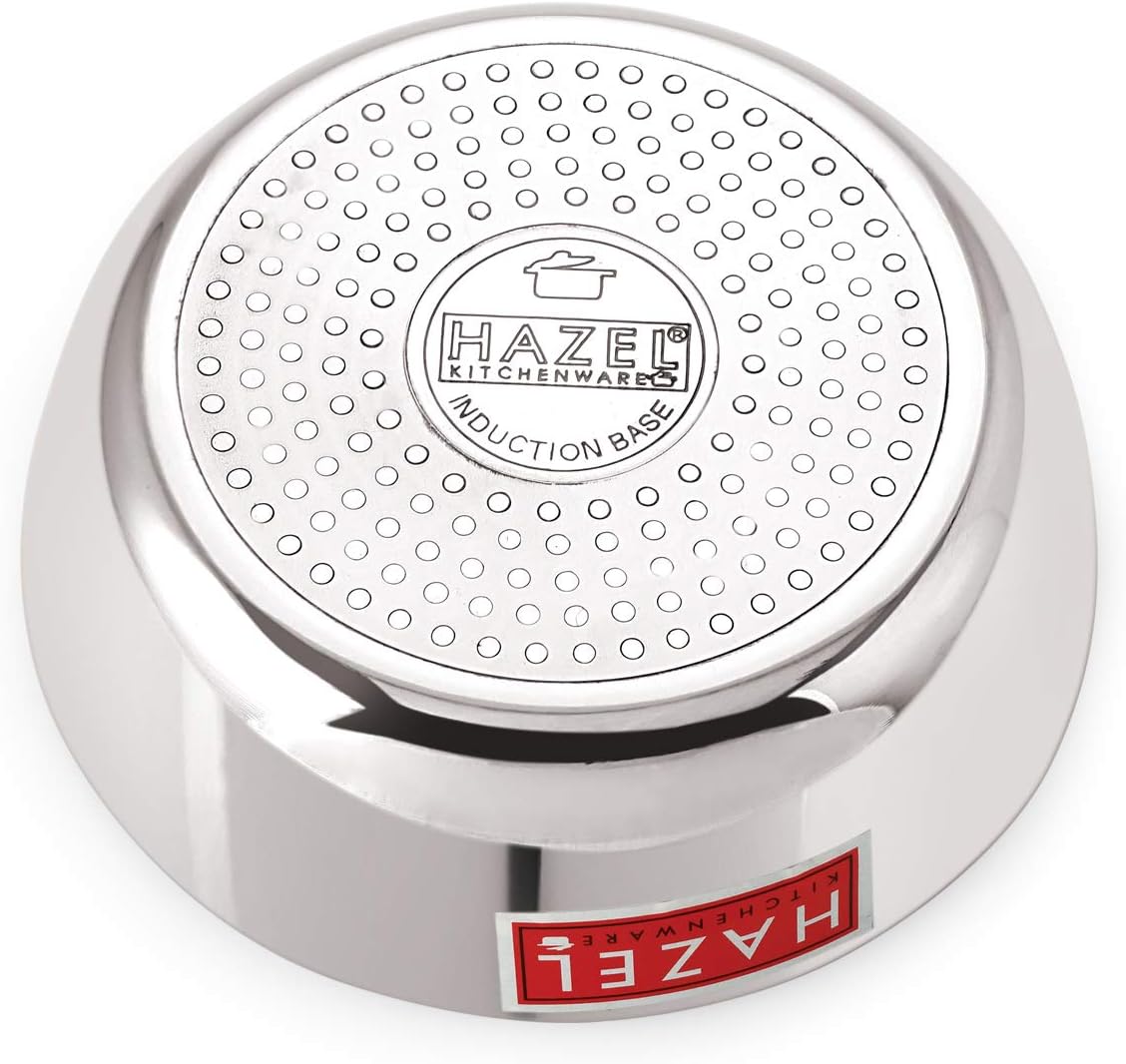 Hazel Induction Aluminum Kadai Cookware 2100ml