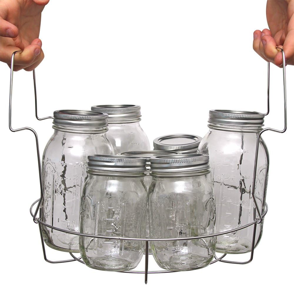 KITCHEN CROP Stainless Steel Canning Rack Jar Divider