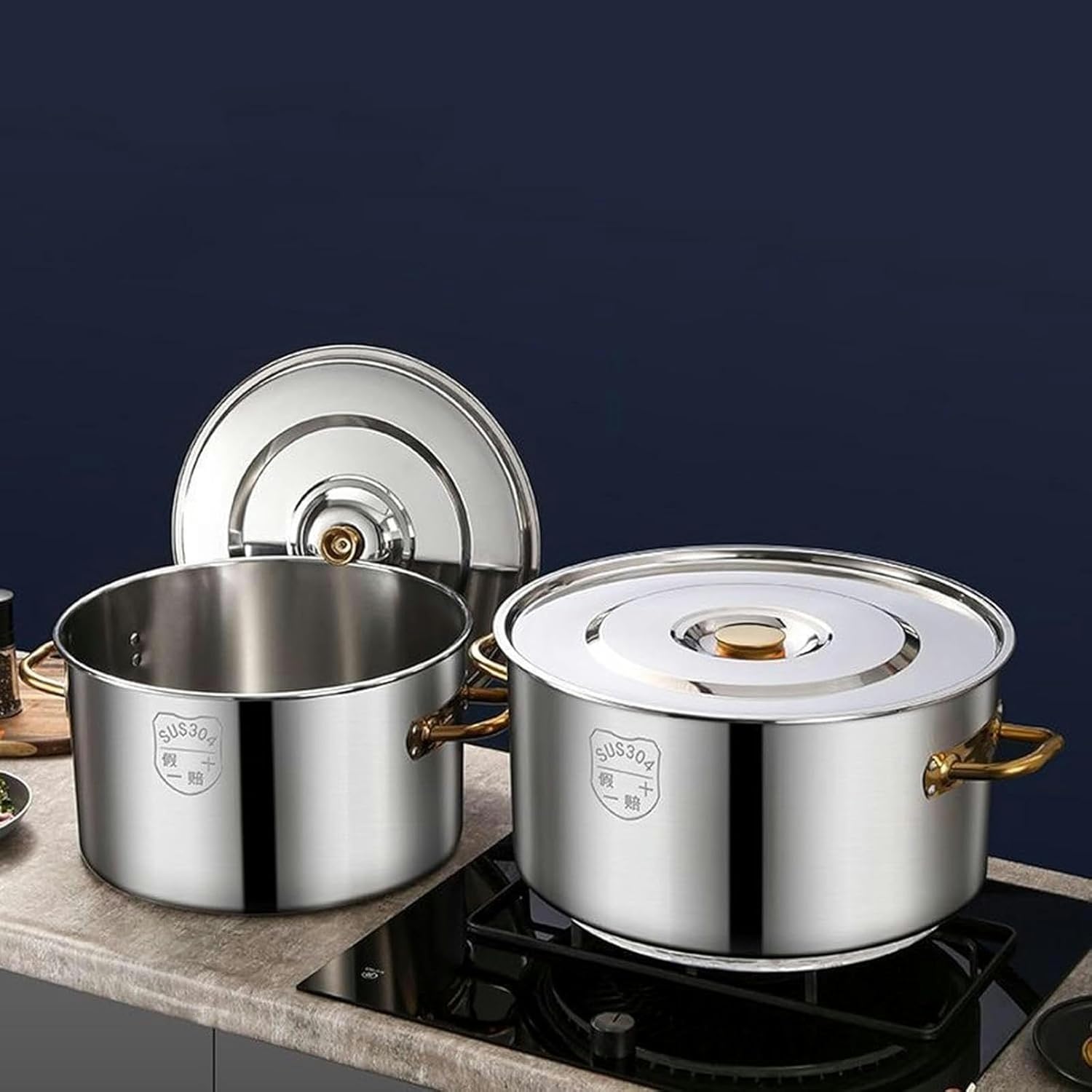 45 Holes Stock Pot Set for Cooking