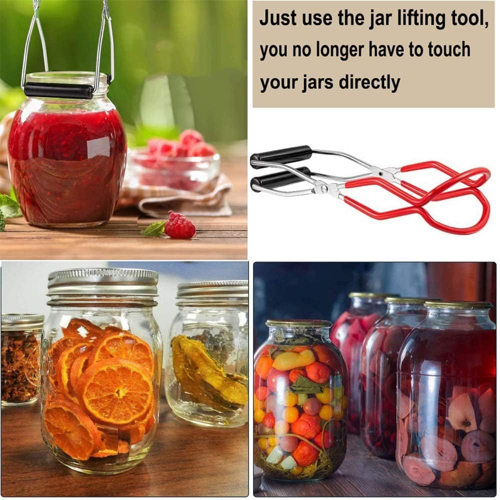 Oriflame Canning Jar Lifter Tongs - Safe Easy Jar Lifting Tool
