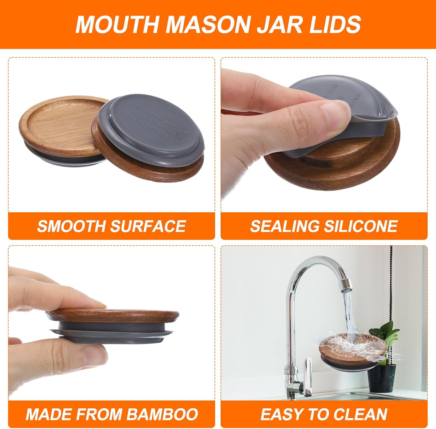 12 Count Mason Jar Lids