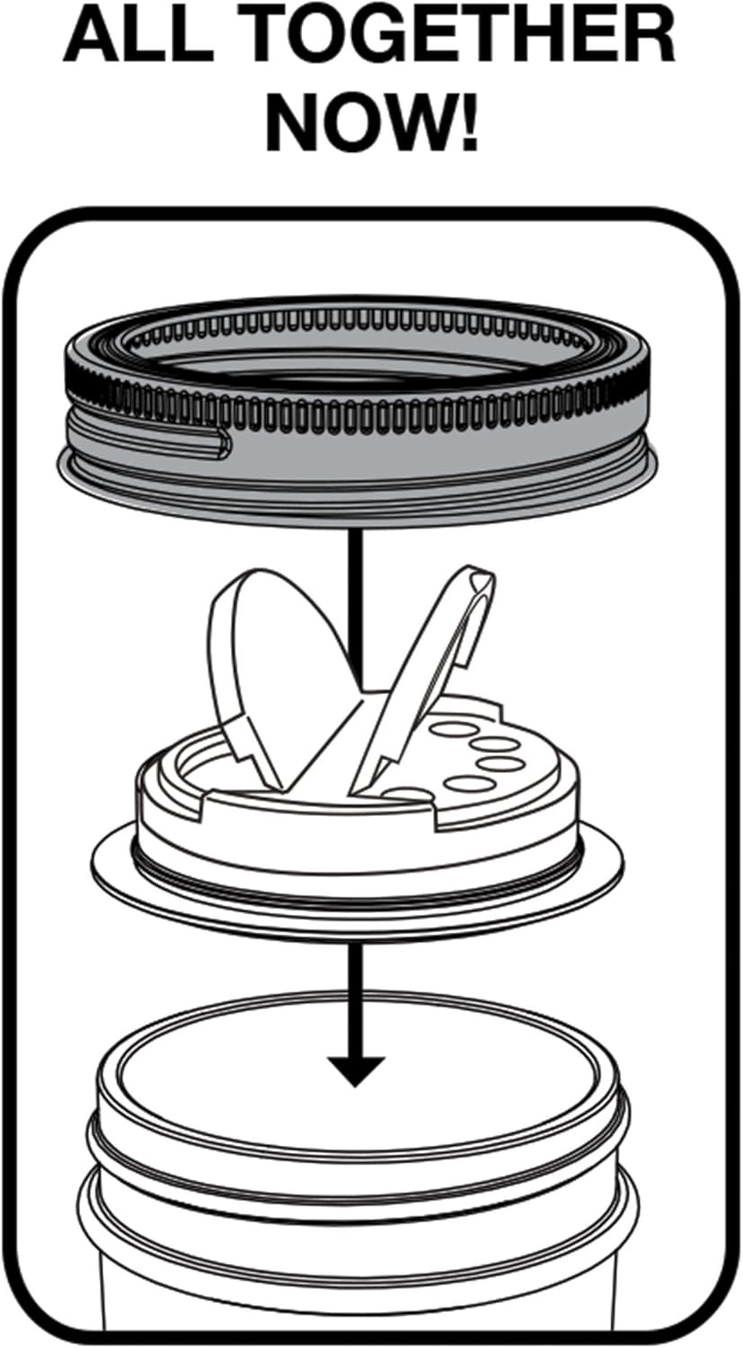 Jarware Spice Lids Set of 2