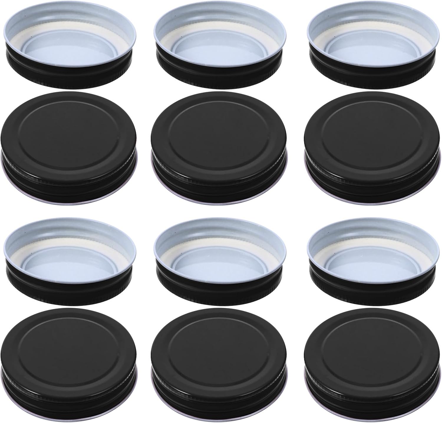Operitacx 12 Pc Mason Jar Lids