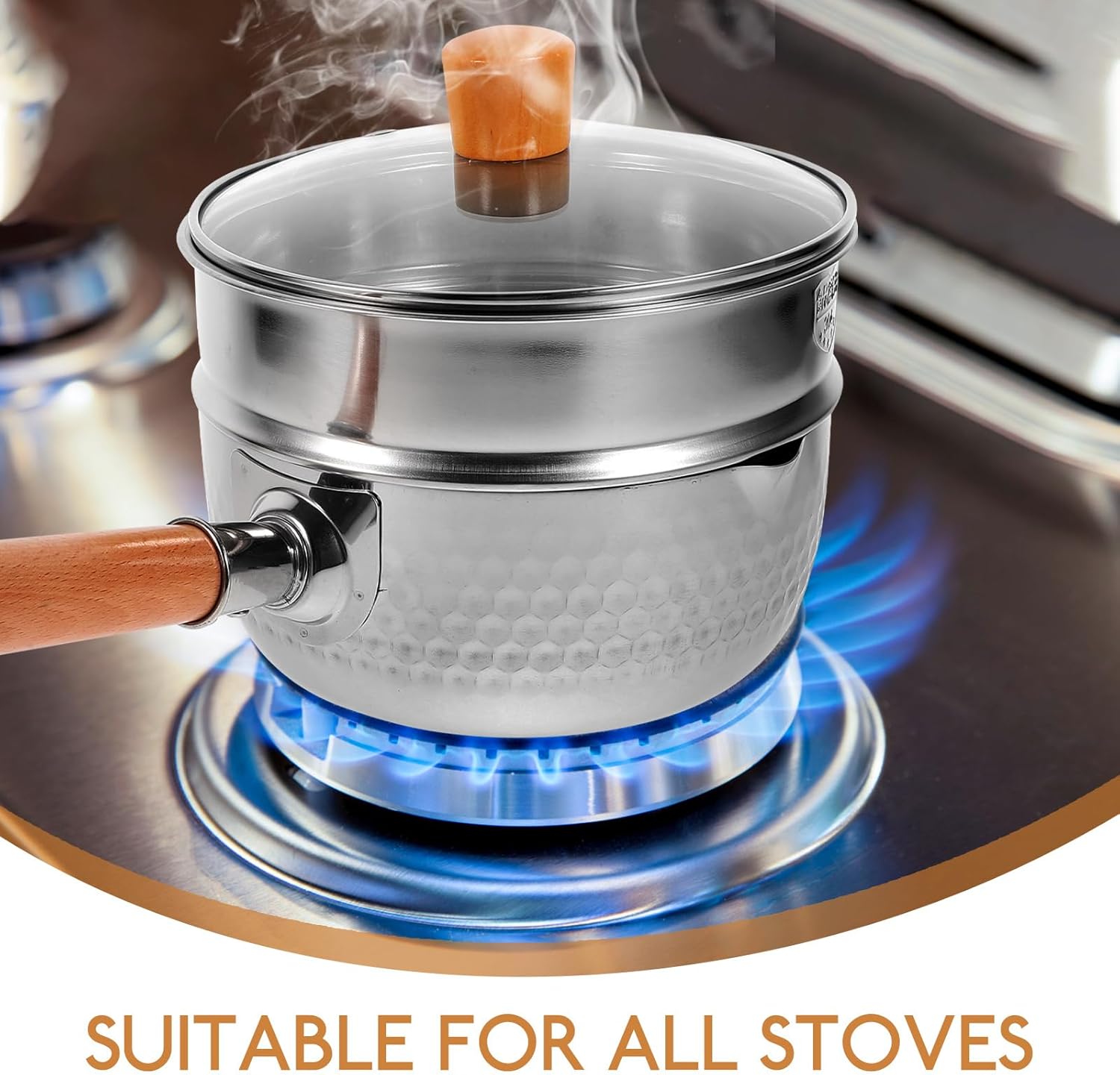 Double-Layer Nonstick Saucepan Small