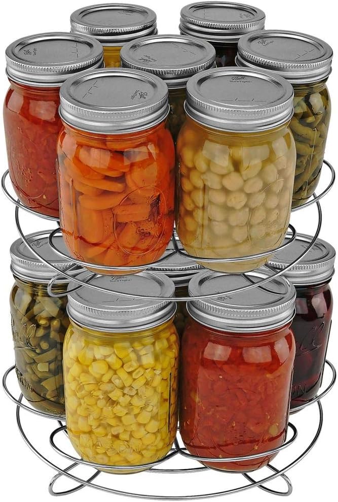 Southern Homewares Canning Rack 2-Piece Reversible Stackable for Pressure Cooking