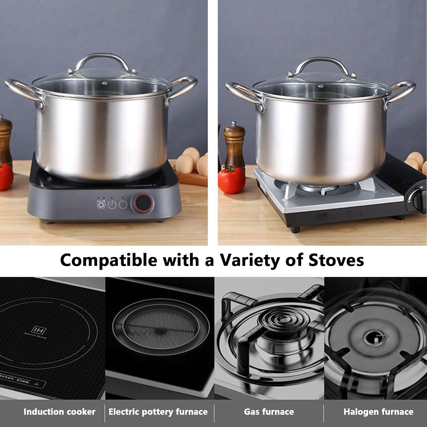 Stainless Steel Stock Pot