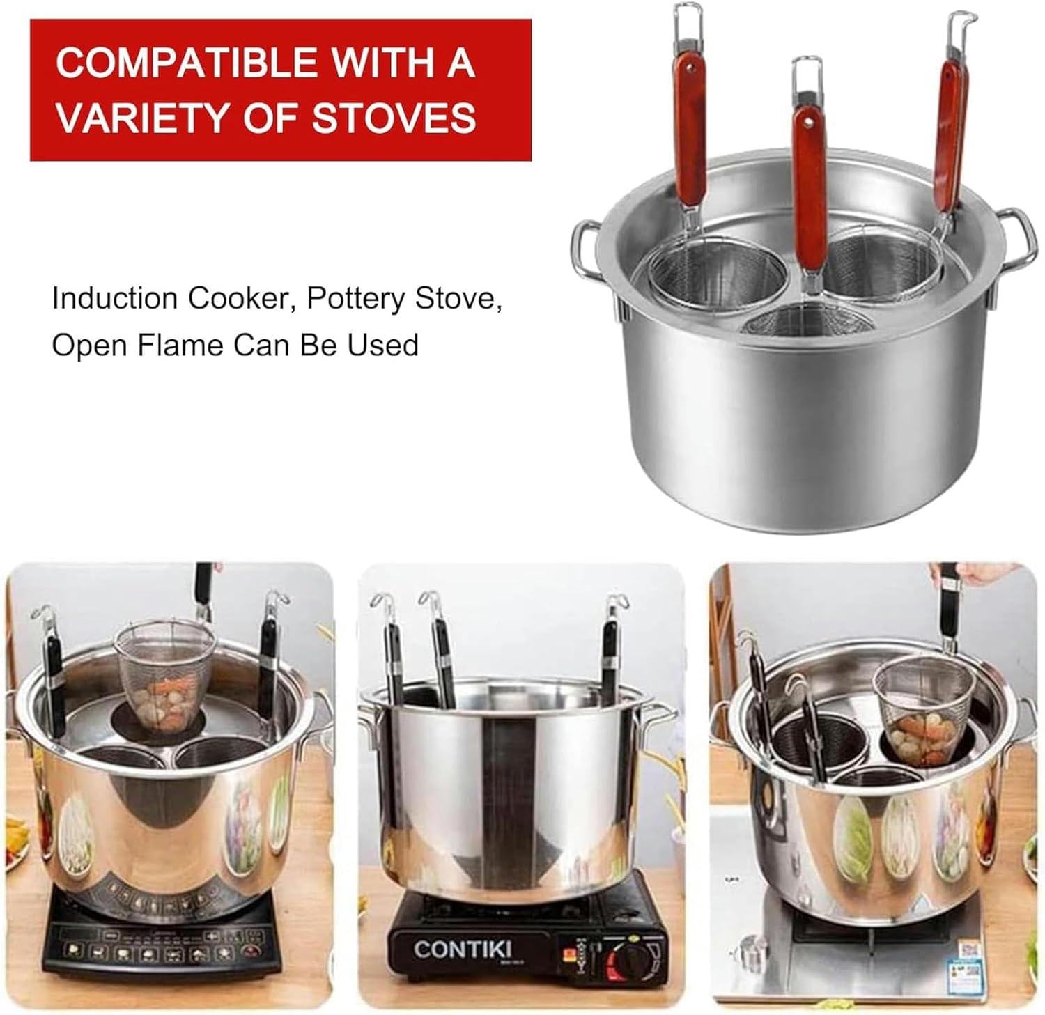 Stainless Steel Pasta Pot Set Durable Efficient Cooking