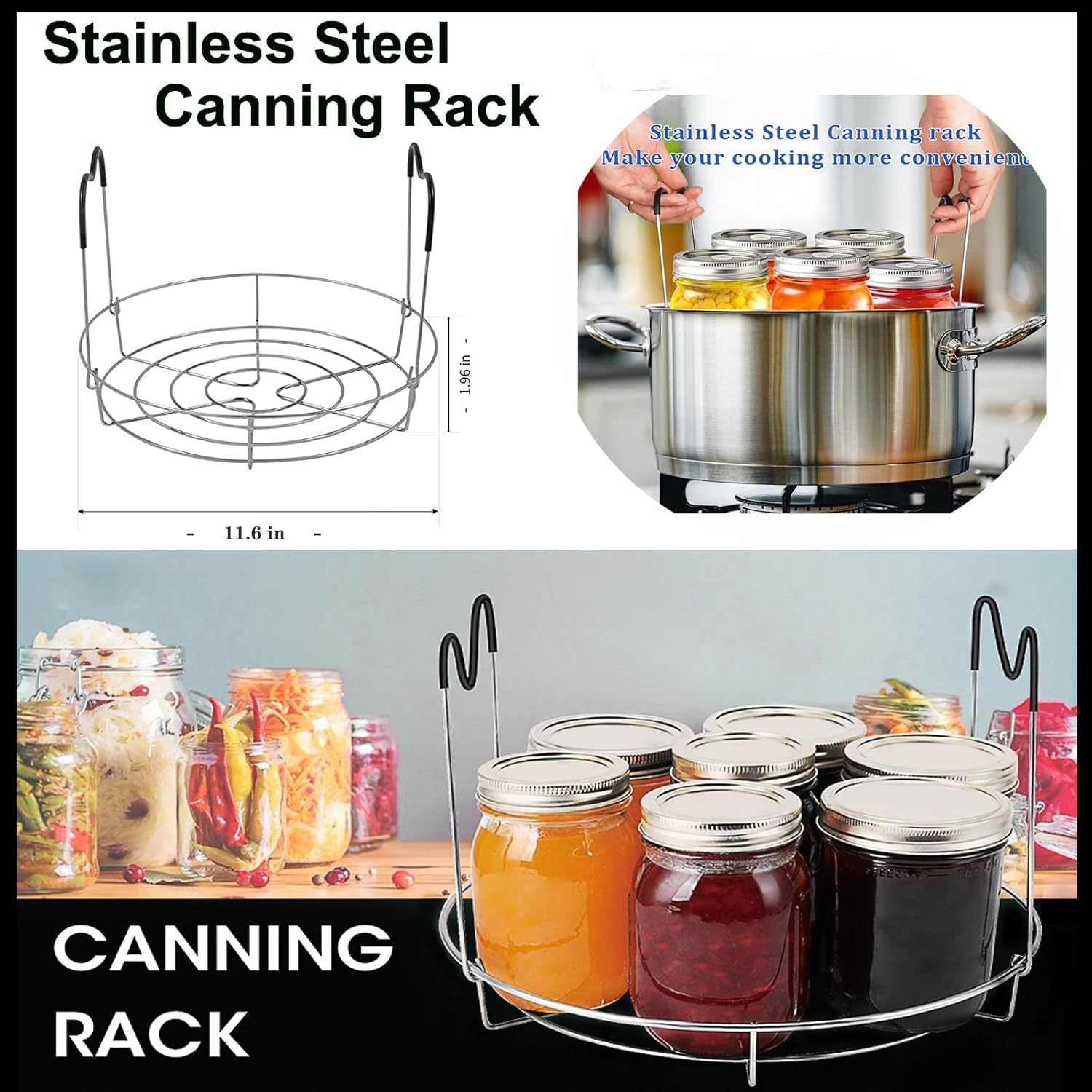 HOMMES Canning Starter Kit for Mason Jars 1