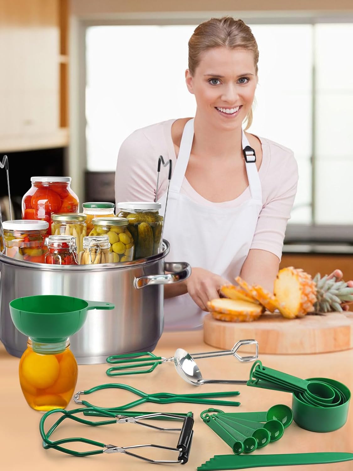 Kalolary 19-Piece Canning Starter Kit for Home Use