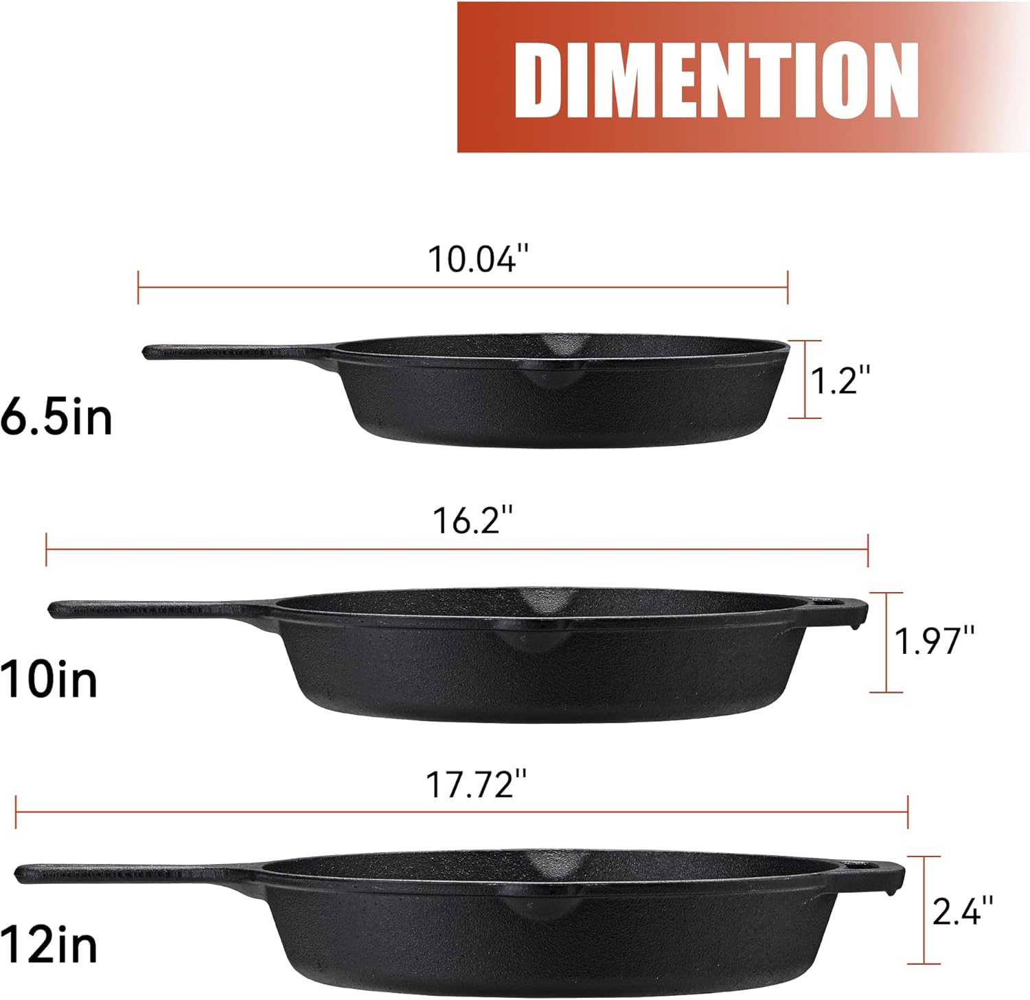 Z GRILLS Mini Cast Iron Skillet