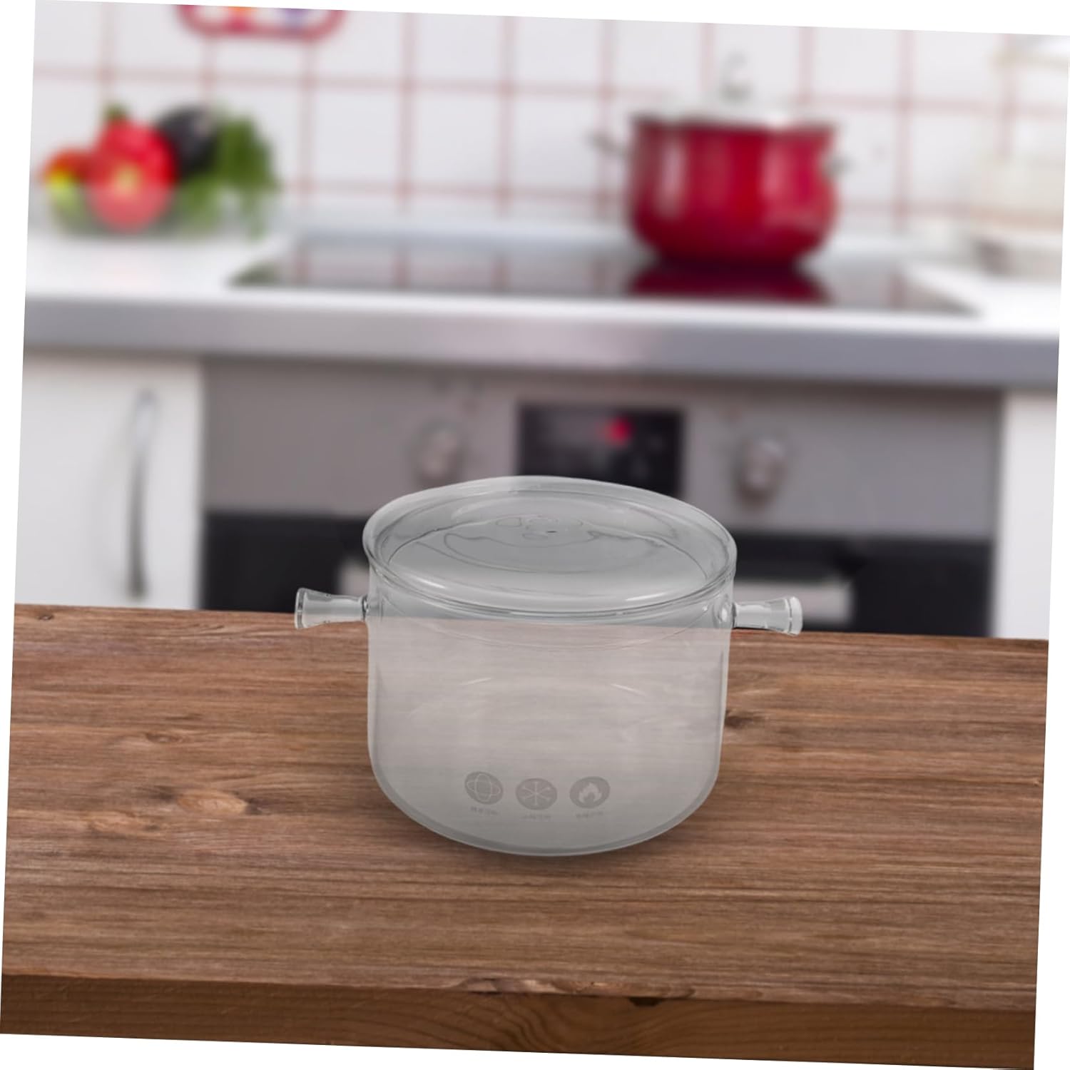 Transform Your Kitchen with the Cabilock Small Glass Pot