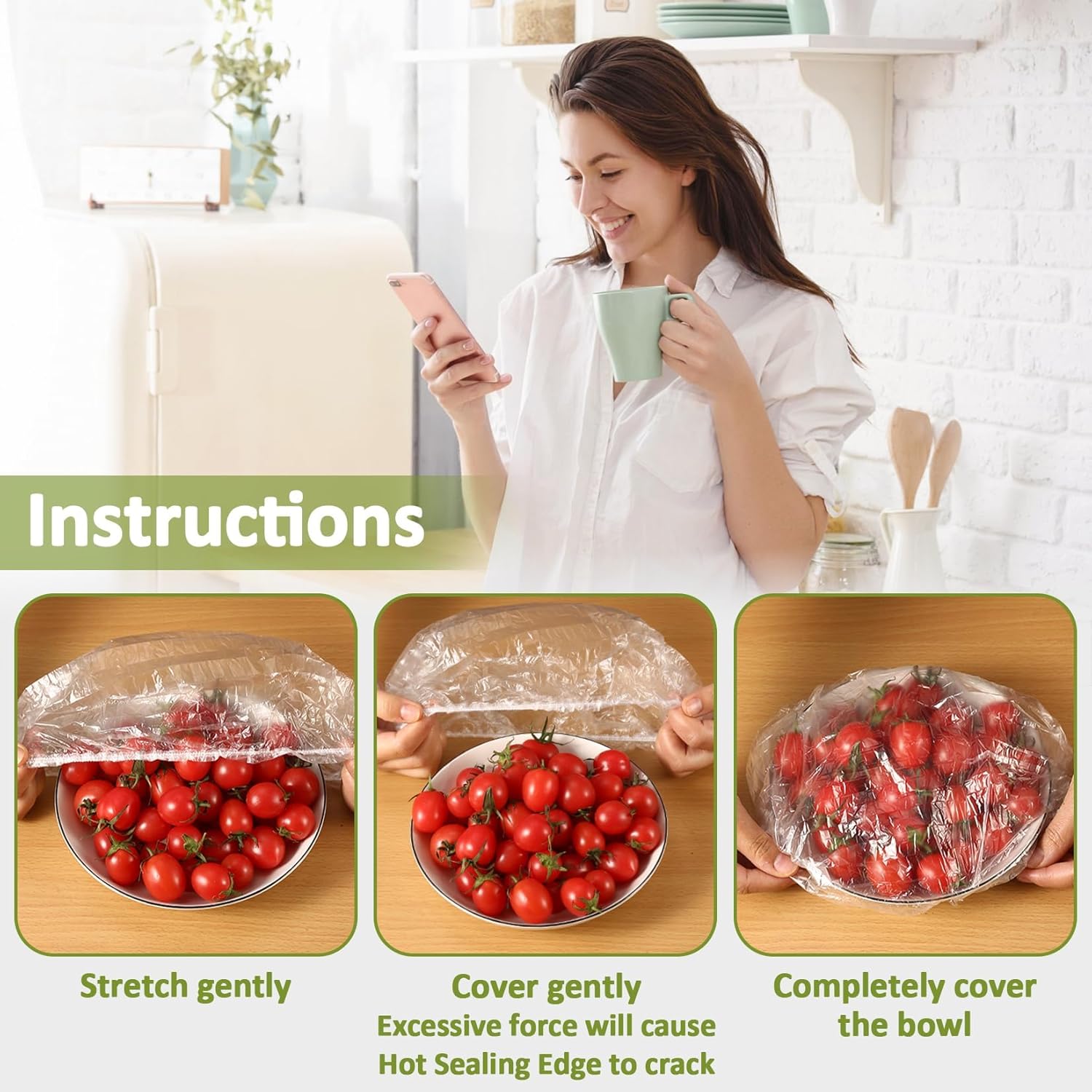 Elastic Thick Reusable Bowl Covers