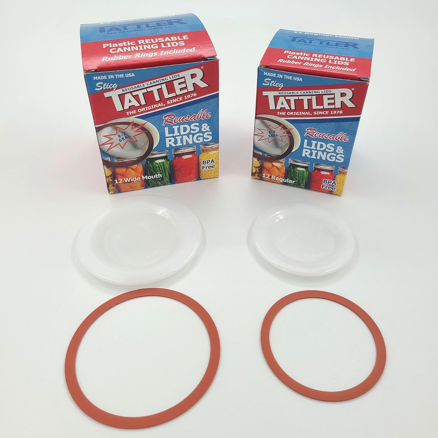 Sturdy Jar lids latitude free made in USA